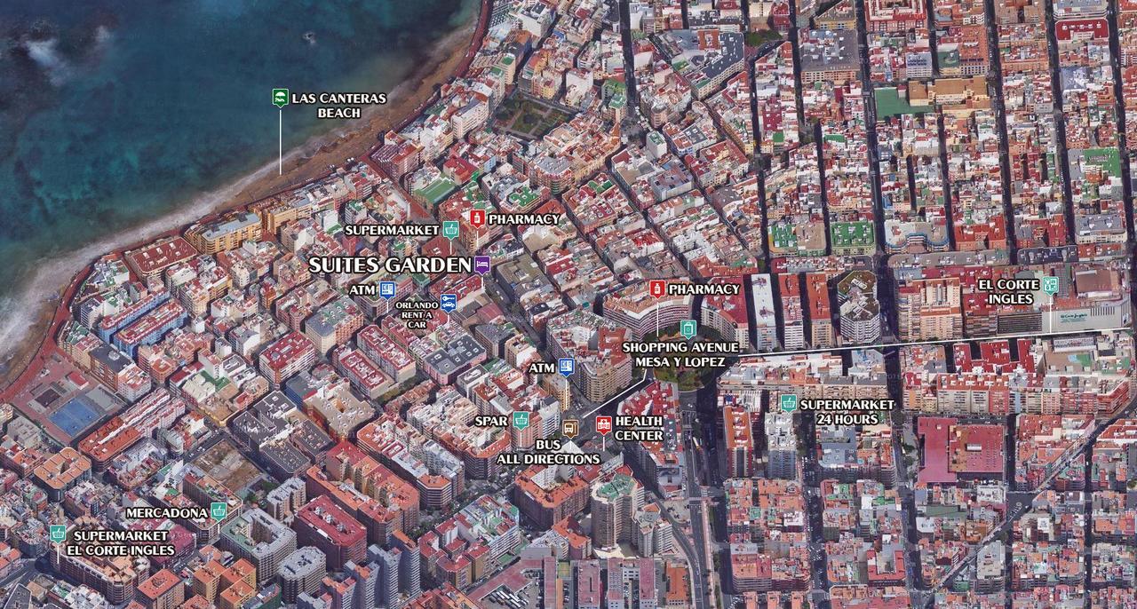 Suites Garden Loft Munch Las Palmas / Gran Canaria Exterior foto